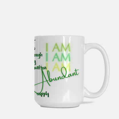 Alchemy Frequency Ceramic Vessel Mug: ABUNDANT