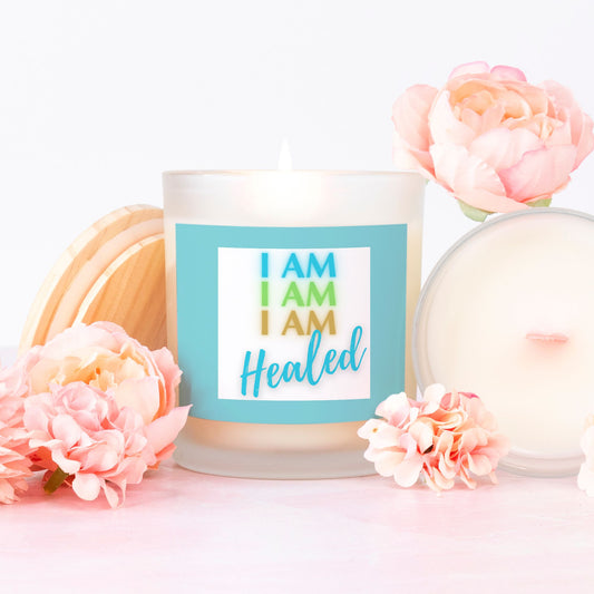 I AM HEALED StormLight Affirmation Candle