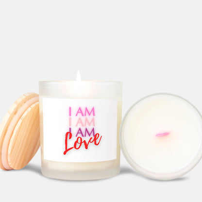 I AM LOVE StormLight Affirmation Candle