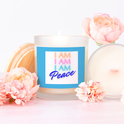 I AM PEACE StormLight Affirmation Candle