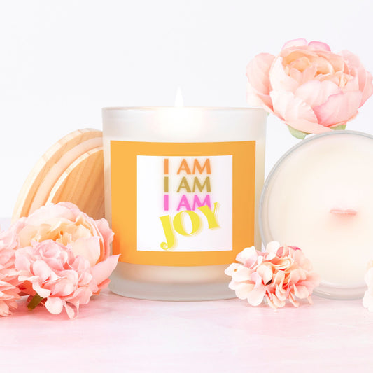 I AM JOY StormLight Affirmation Candle