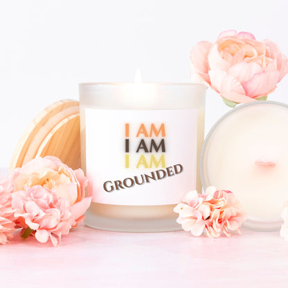 I AM GROUNDED StormLight Affirmation Candle