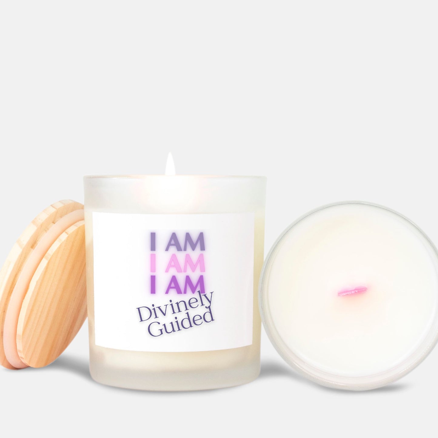 I AM DIVINELY GUIDED StormLight Affirmation Candle