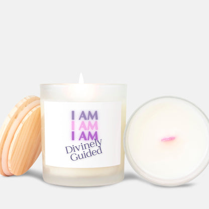 I AM DIVINELY GUIDED StormLight Affirmation Candle