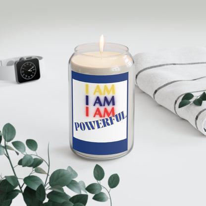 I AM POWERFUL StormLight Affirmation Candle (LARGE)