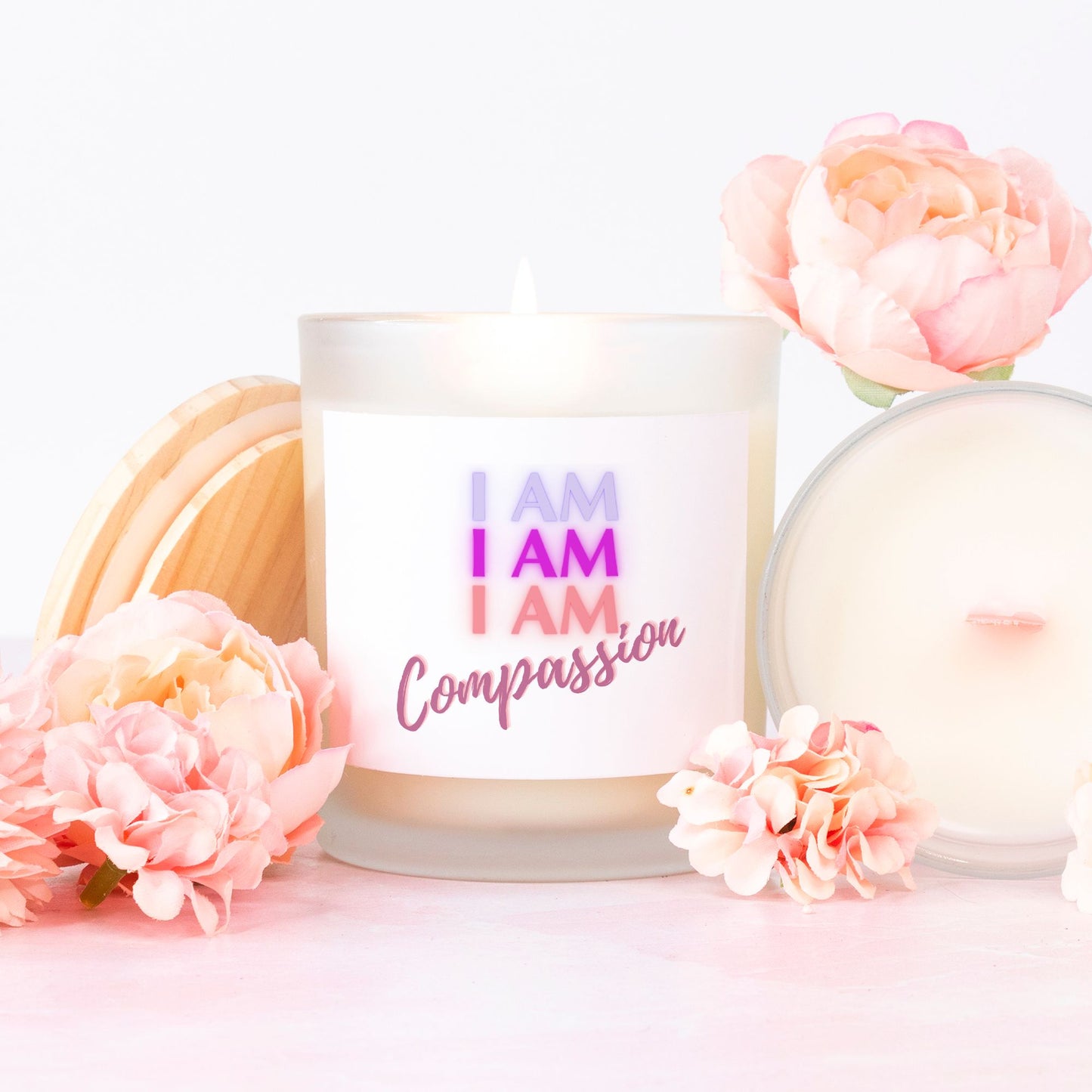 I AM COMPASSION StormLight Affirmation Candle