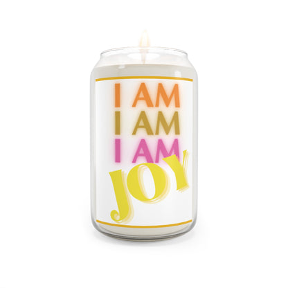 I AM JOY StormLight Affirmation Candle (LARGE)