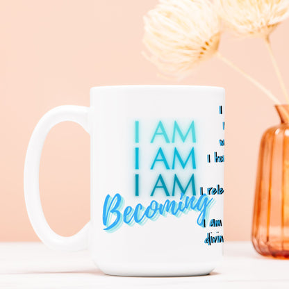 Alchemy Frequency Ceramic Vessel Mug:  BECOMING