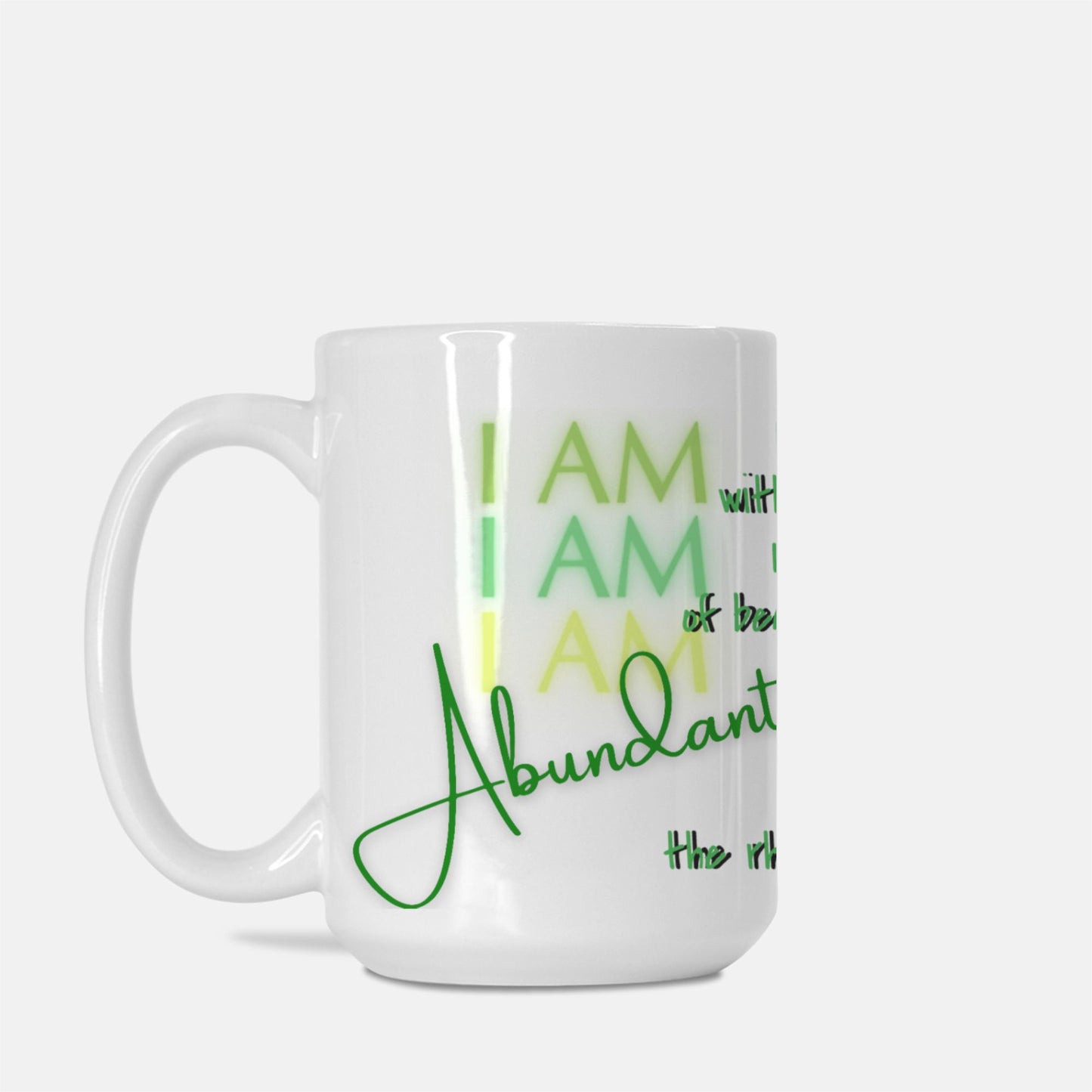 Alchemy Frequency Ceramic Vessel Mug: ABUNDANT