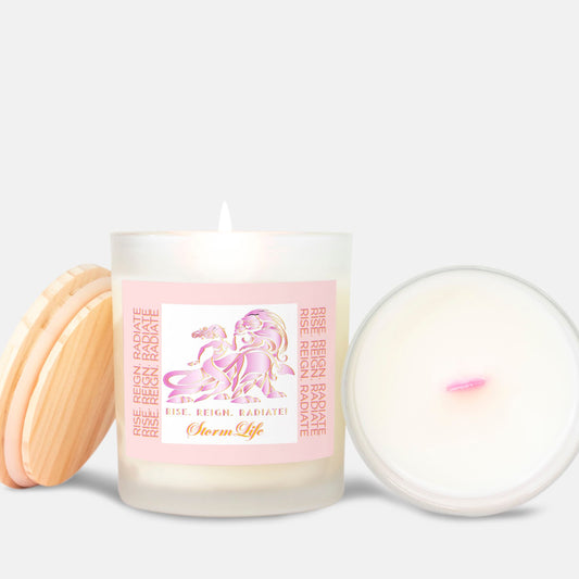 StormLife Signature Candle (PINK): Rise. Reign. Radiate!