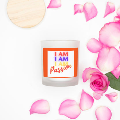 I AM PASSION StormLight Affirmation Candle