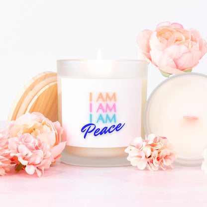 I AM PEACE StormLight Affirmation Candle