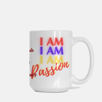 Alchemy Frequency Ceramic Vessel Mug: PASSION