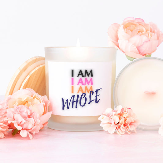 I AM WHOLE StormLight Affirmation Candle