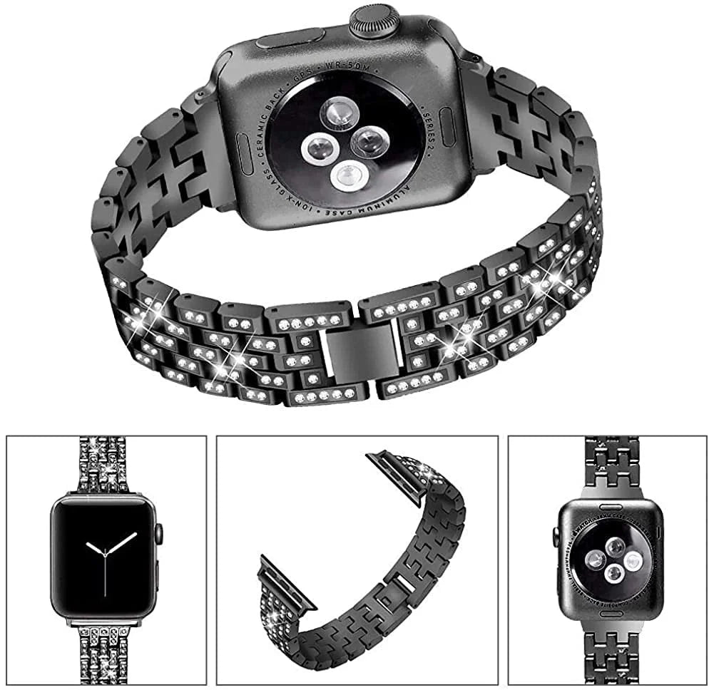 Diamond Apple Watch Band Strap