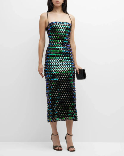 Lunar Radiance Sequin Gown