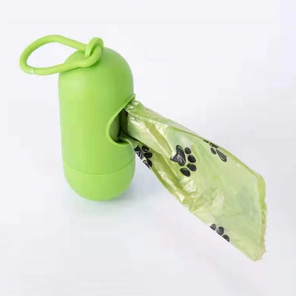 New Pet Biodegradable Trash Bag Dog Poop Bags Bulk Biobase Scented Poo Bag Degradable Cat Waste Bags Dog Poop Dispenser Gifts