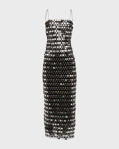 Lunar Radiance Sequin Gown