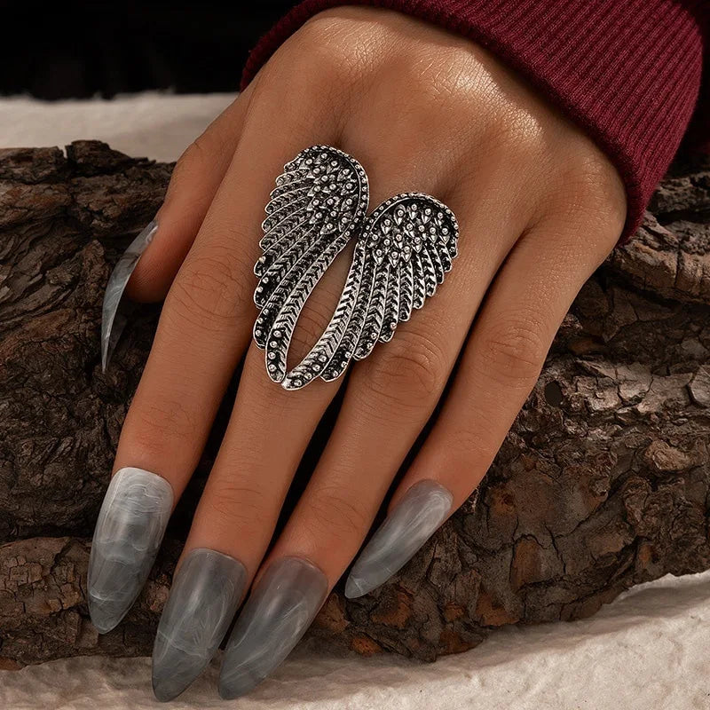 Angel Wings Large Ring