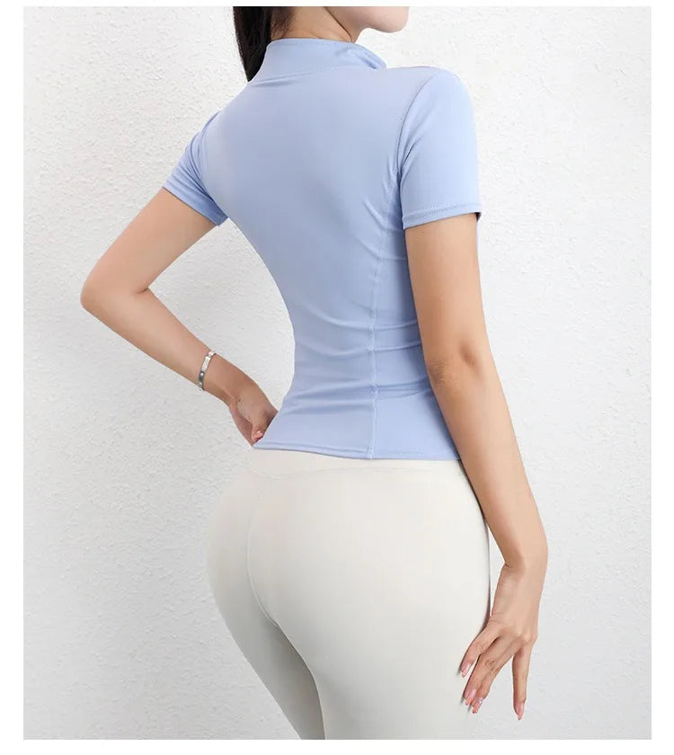 Short Sleeve Yoga Jacket