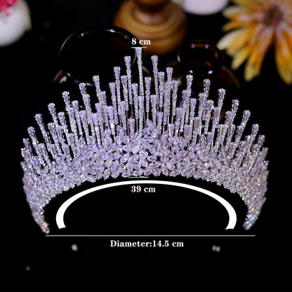 Eternal Radiance Cubic Zirconia Crown
