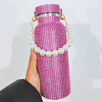 Diamond Thermos Water Bottle