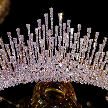 Eternal Radiance Cubic Zirconia Crown