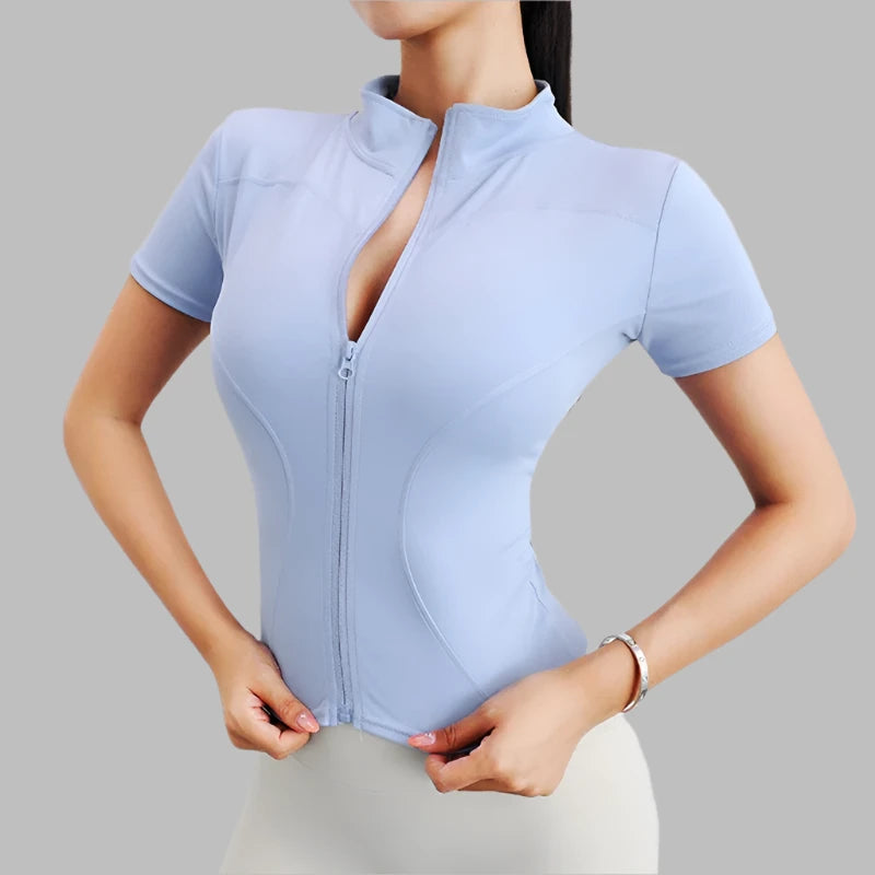 Short Sleeve Yoga Jacket