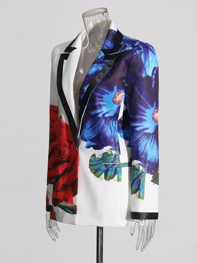 Floral Eclipse Blazer & Pant Set