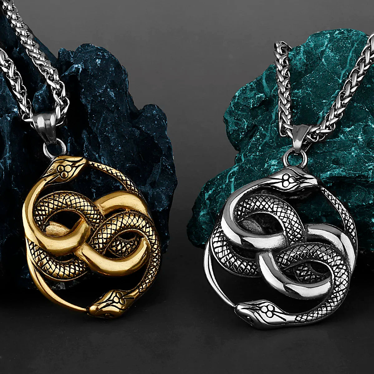 Double Snake Pendant