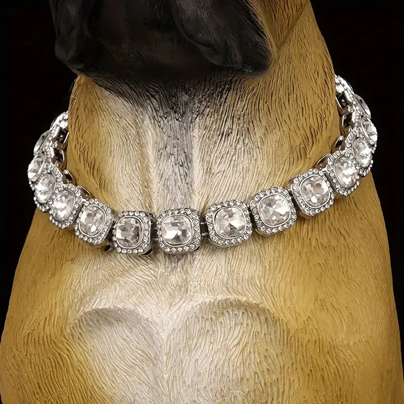 Diamond Totem Dog Collar