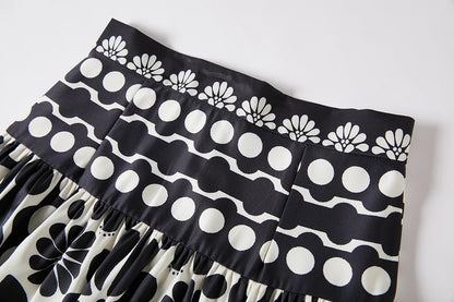 Black White Contrast Matching Set