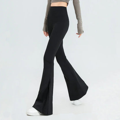 Zipper Bell Bottom Pant