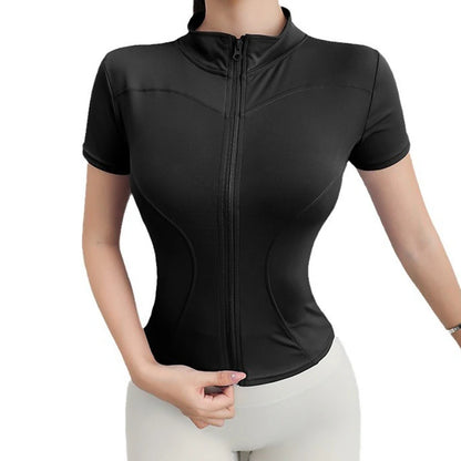 Short Sleeve Yoga Jacket