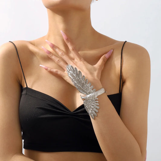 Luxury Angel Wing Cuff Bracelet