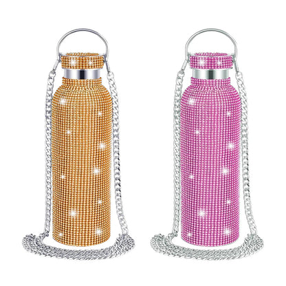 Diamond Thermos Water Bottle