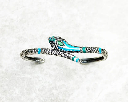 Snake Bangle 925 Sterling Silver