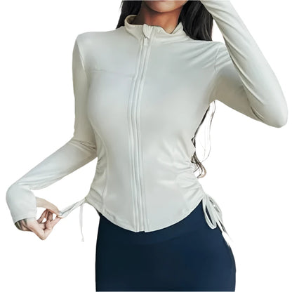 Thumbholes Yoga Jacket