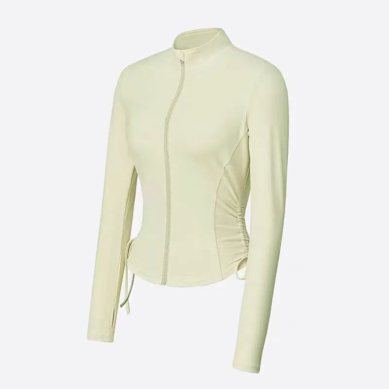 Thumbholes Yoga Jacket