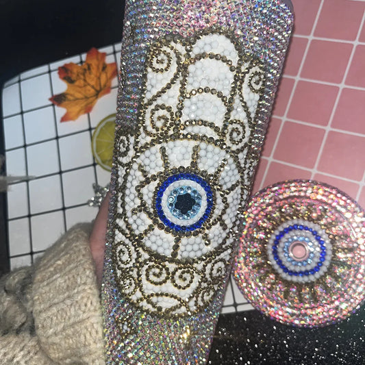 Rhinestone Eye Tumbler