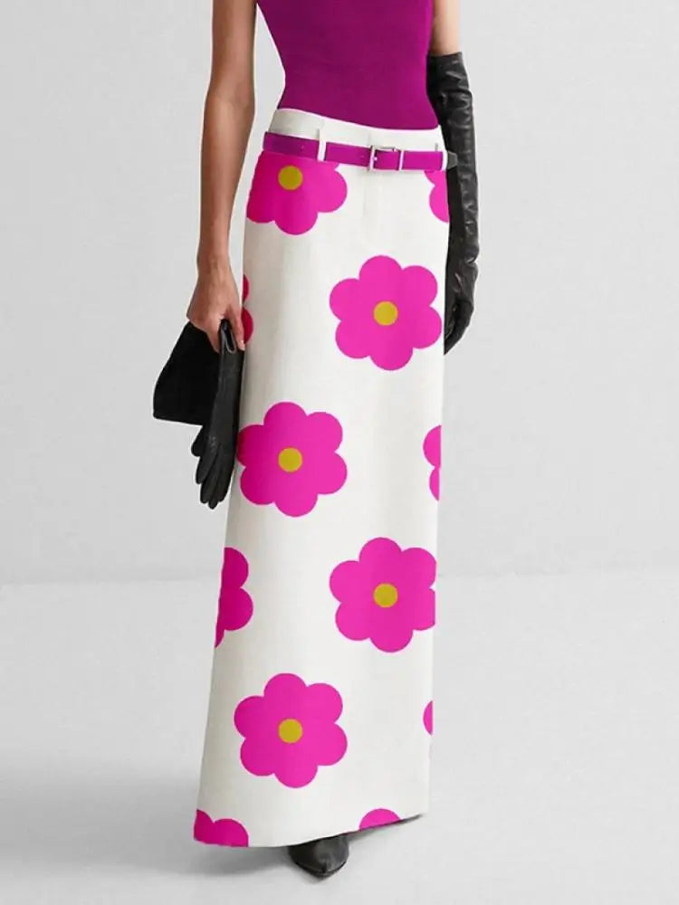 Floral Printed Skirt