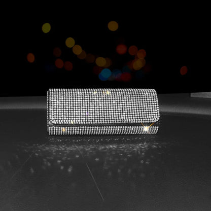 Bling Rhinestone Diamond Sunglasses Case Sunglasses Protector Anti-pressure Eye Glasses Case Hard Shell Eyeglass Storage Cases