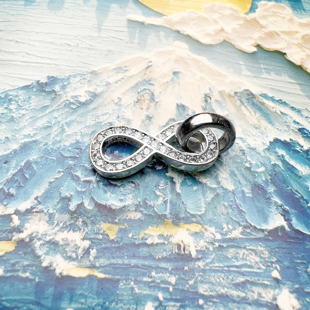 Eternity Pendant 925 Sterling Silver