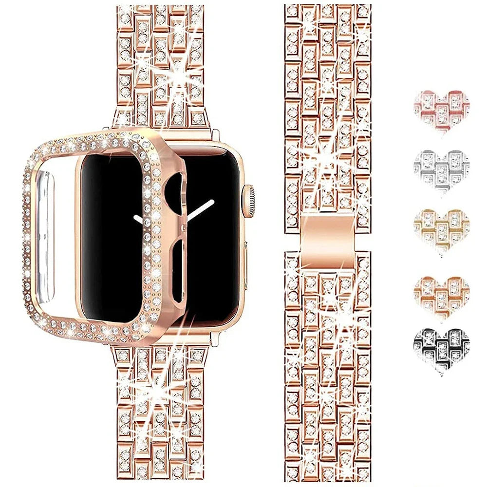 Diamond Apple Watch Band Strap