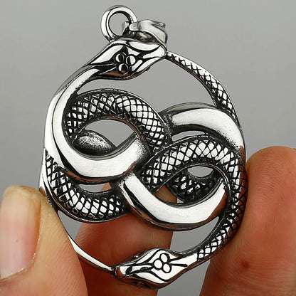 Double Snake Pendant