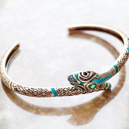 Snake Bangle 925 Sterling Silver