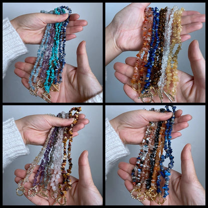 Healing Natural Semi-precious Stone Necklace