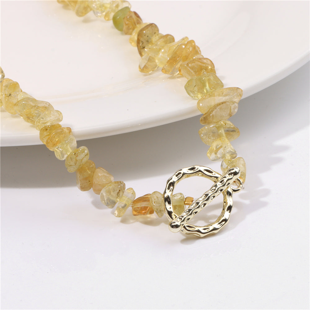 Healing Natural Semi-precious Stone Necklace