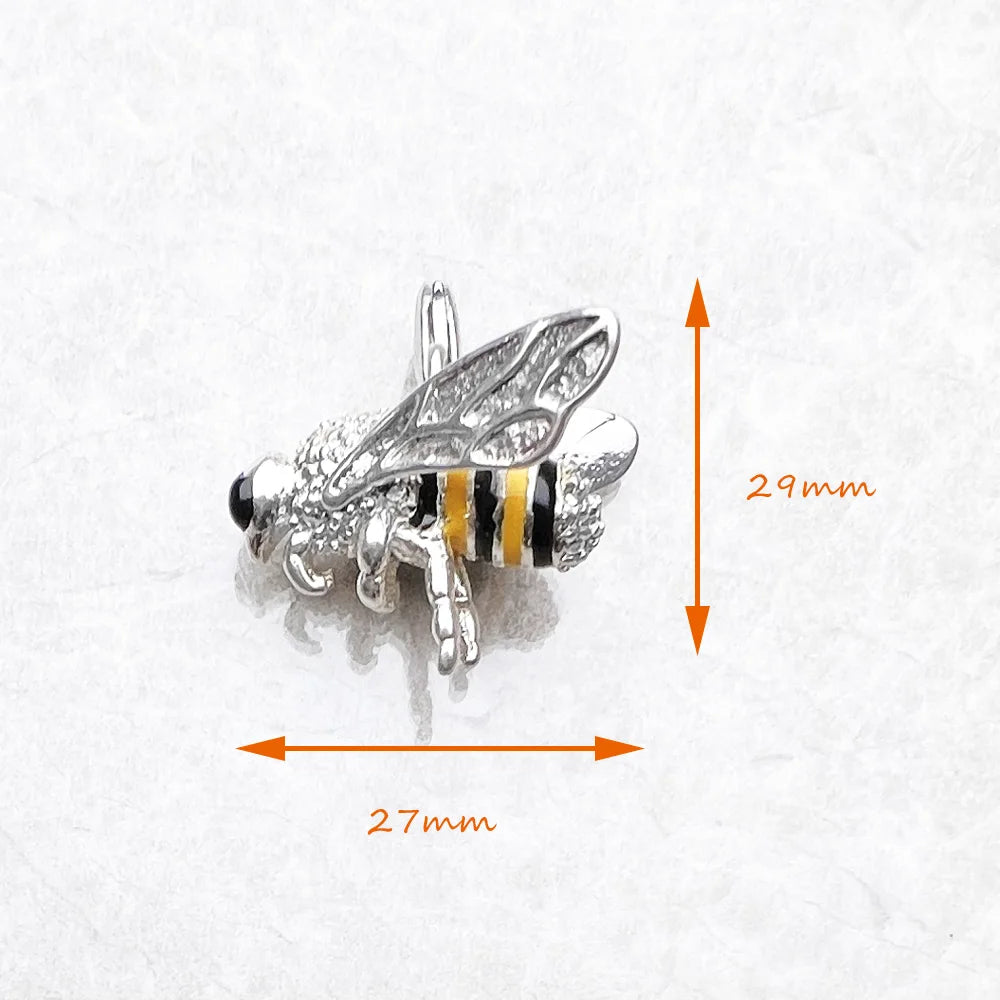 Pendant Insect Bee Winter Brand New Trendy Fashion Jewelry Europe 925 Sterling Silver Gift For Women & Men