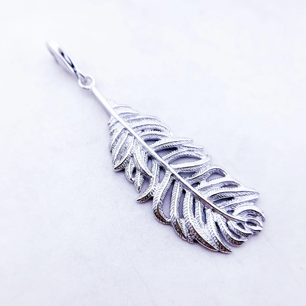 Feathers Pendant 925 Sterling Silver